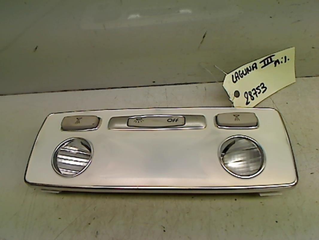 Eclairage de plafonnier RENAULT LAGUNA 3 PHASE 1 BREAK Diesel - 1