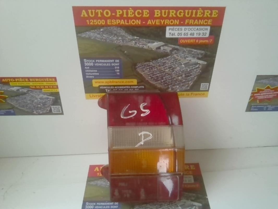 Fanale posteriore principale destro (luci) CITROEN GSA BREAK Gasolina - 1