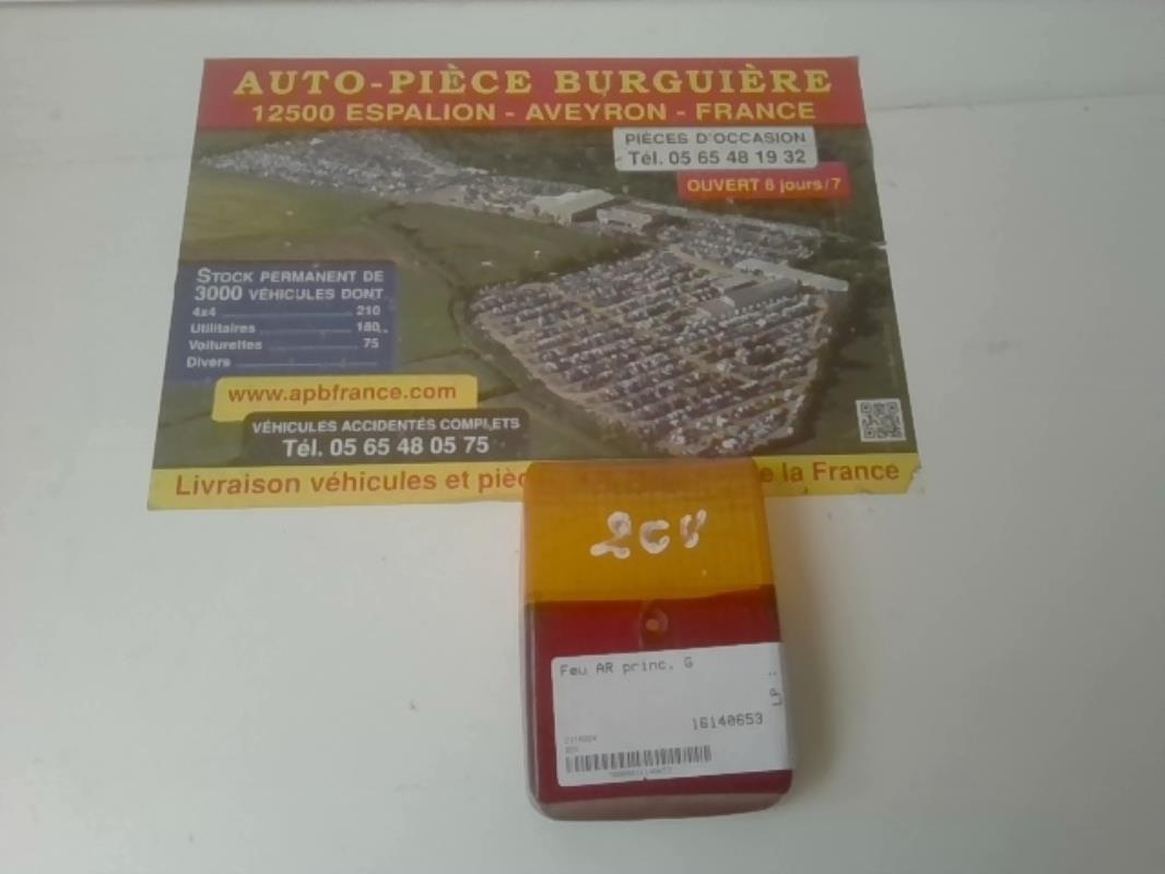 Fanale posteriore principale sinistro (luci) CITROEN 2CV Gasolina - 1