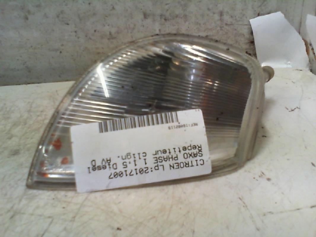 Ripetitore lampeggiante anteriore destro (Luci) CITROEN SAXO PHASE 1 Diésel - 1
