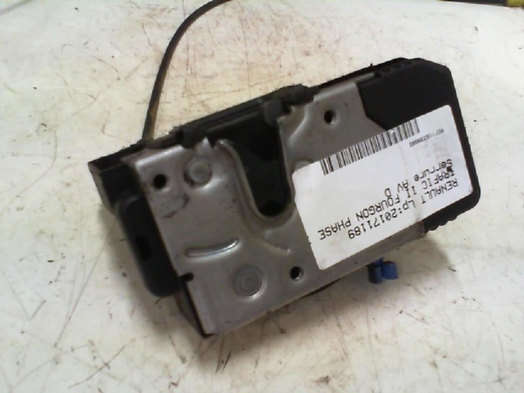 Serrure avant droit RENAULT TRAFIC 2 PHASE 1 Diesel - 1