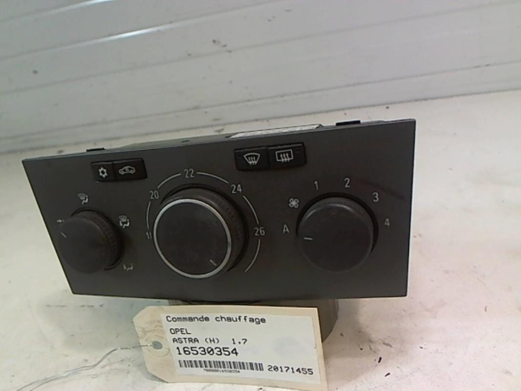 Commande chauffage OPEL ASTRA H PHASE 1 Diesel - 1