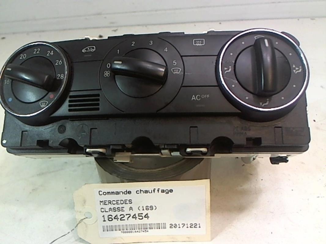 Commande chauffage MERCEDES CLASSE A 169 PHASE 1 Diesel - 1