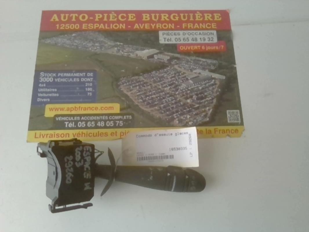 Commodo d'essuie glaces RENAULT ESPACE 4 PHASE 1 Diesel - 1
