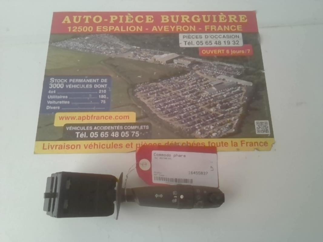 Commodo phare PEUGEOT 607 PHASE 1  - 1