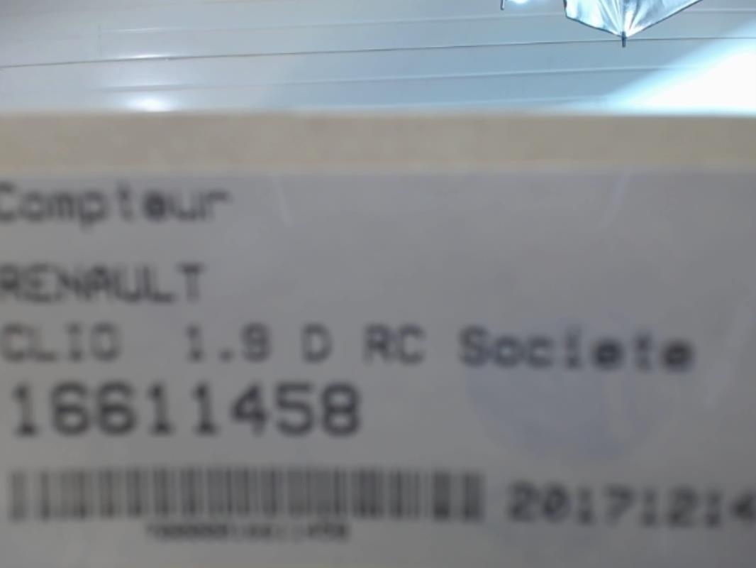 Compteur RENAULT CLIO 1 PHASE 2 Diesel - 1
