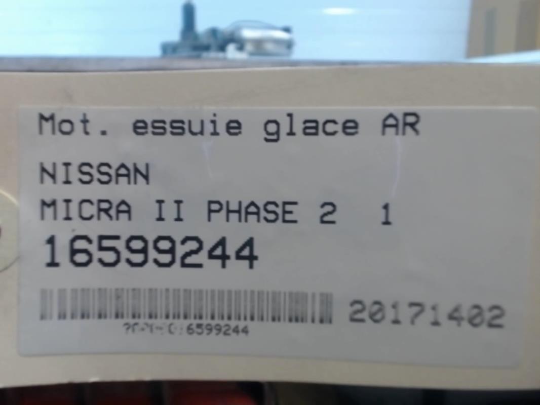 Motore tergicristallo posteriore NISSAN MICRA 2 PHASE 3 Gasolina - 1