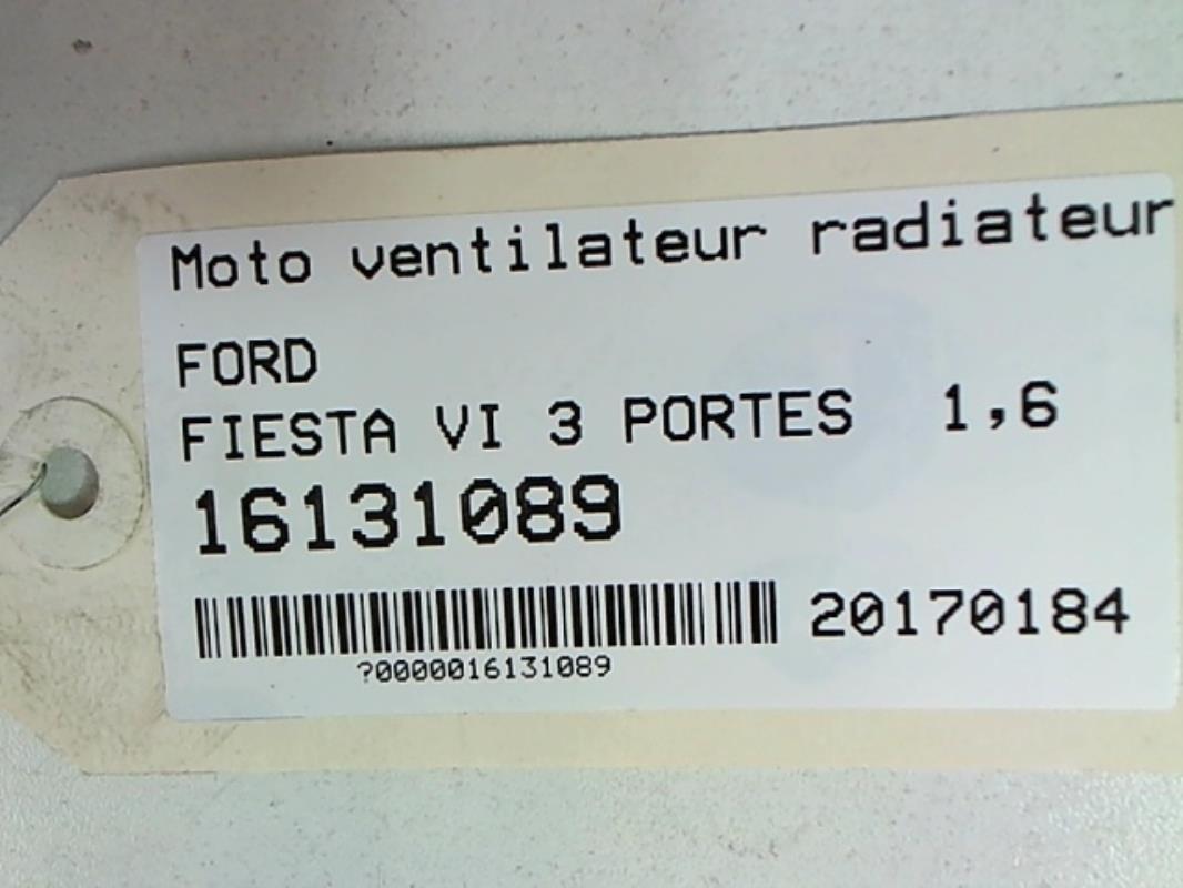 Motoventilatore radiatore FORD FIESTA 6 PHASE 1 Diésel - 1