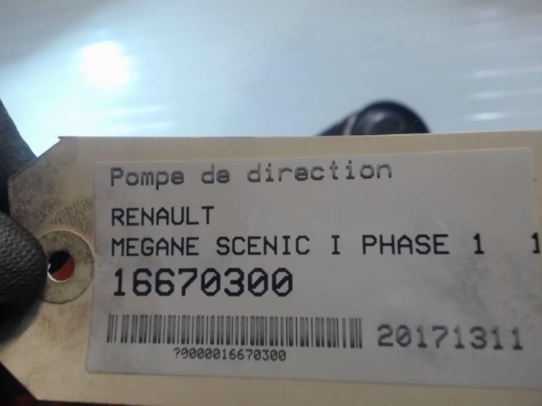 Pompe de direction RENAULT SCENIC 1 PHASE 1 Essence - 1