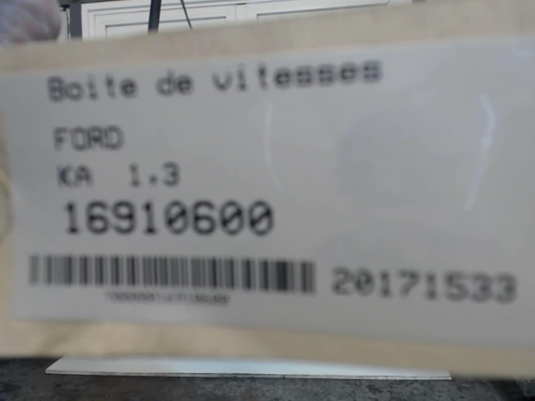 Boite de vitesses FORD KA 1 PHASE 1 Essence - 1