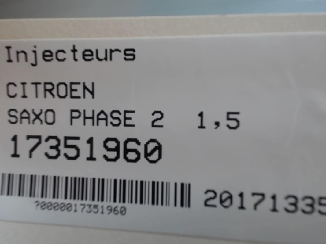 Injecteurs CITROEN SAXO PHASE 2 Diesel - 1
