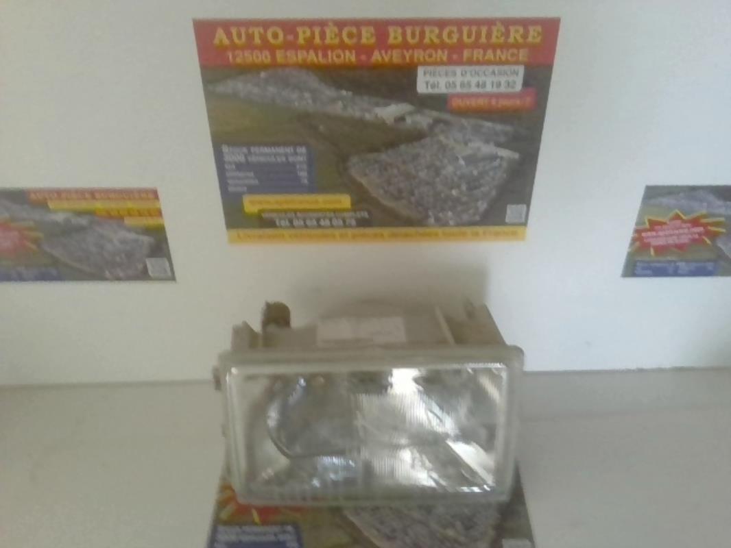 Gruppo ottico anteriore principale destro (luci)(faro) RENAULT R9  - 1