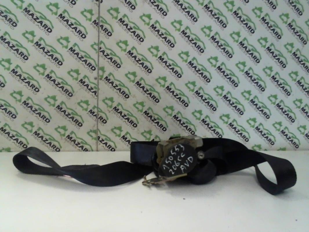 Cintura di sicurezza anteriore destra PEUGEOT 206 PHASE 1 CABRIOLET Diésel - 1