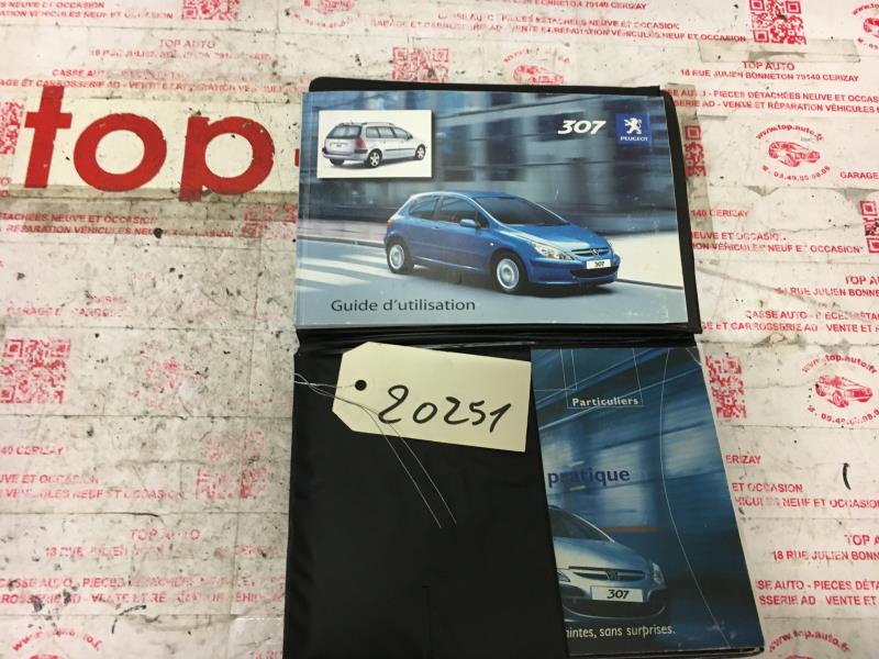 Notice d'utilisation PEUGEOT 307 PHASE 1 Diesel - 1