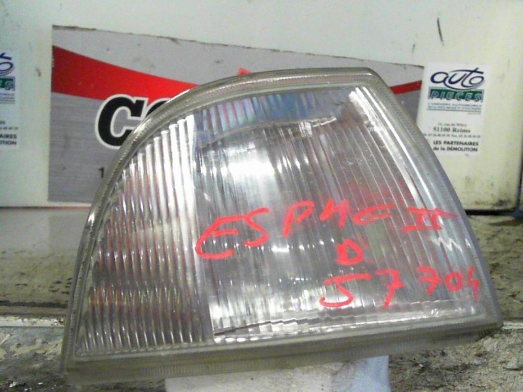 Optique avant secondaire droit (feux)(clignotant) RENAULT ESPACE 2 PHASE 1 Essence - 1