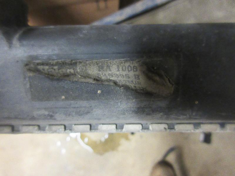 Radiateur eau RENAULT SCENIC 1 PHASE 1 Diesel - 1