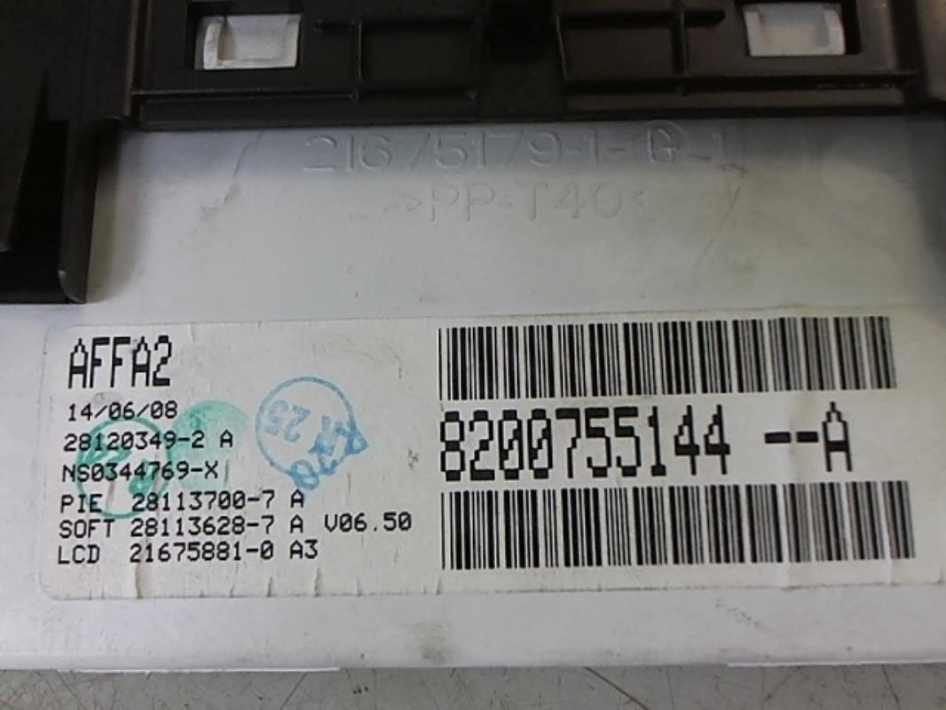 Image Afficheur - RENAULT CLIO 3