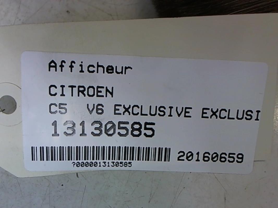 Image Afficheur - CITROEN C5 1