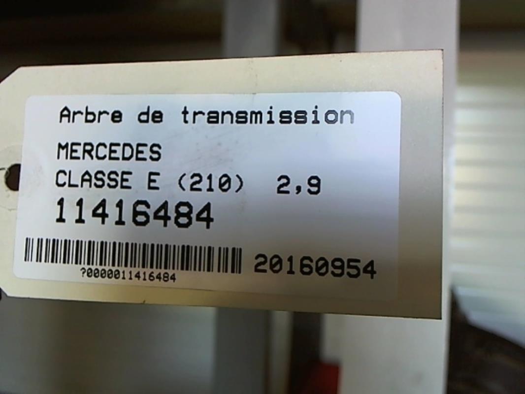 Albero di trasmissione (trazione posteriore) MERCEDES CLASSE E 210 PHASE 1 Diésel - 1