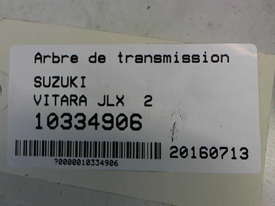 Albero di trasmissione (trazione posteriore) SUZUKI VITARA 1 Diésel - 1