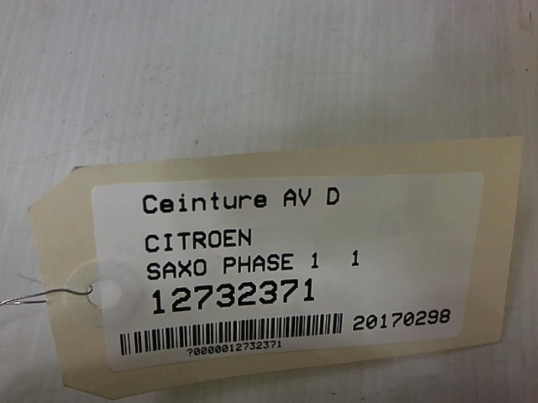 Image Ceinture avant droit - CITROEN SAXO