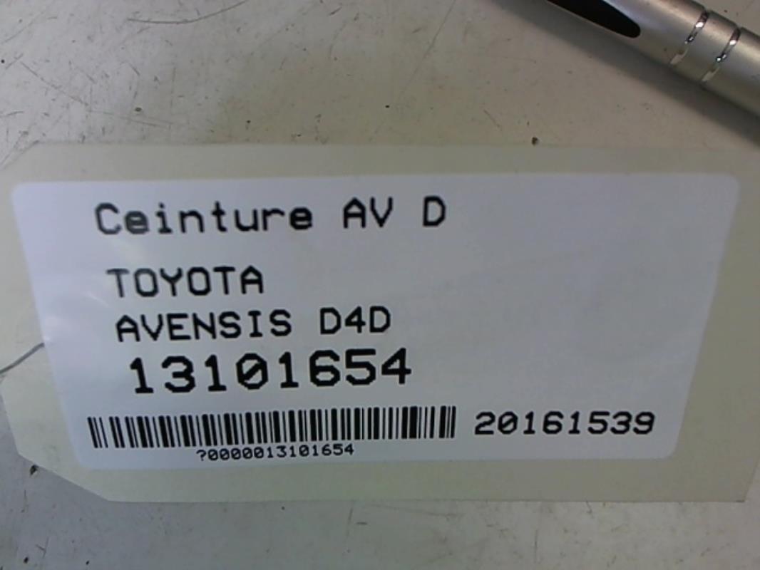 Cintura di sicurezza anteriore destra TOYOTA AVENSIS 2 PHASE 1 BREAK Diésel - 1