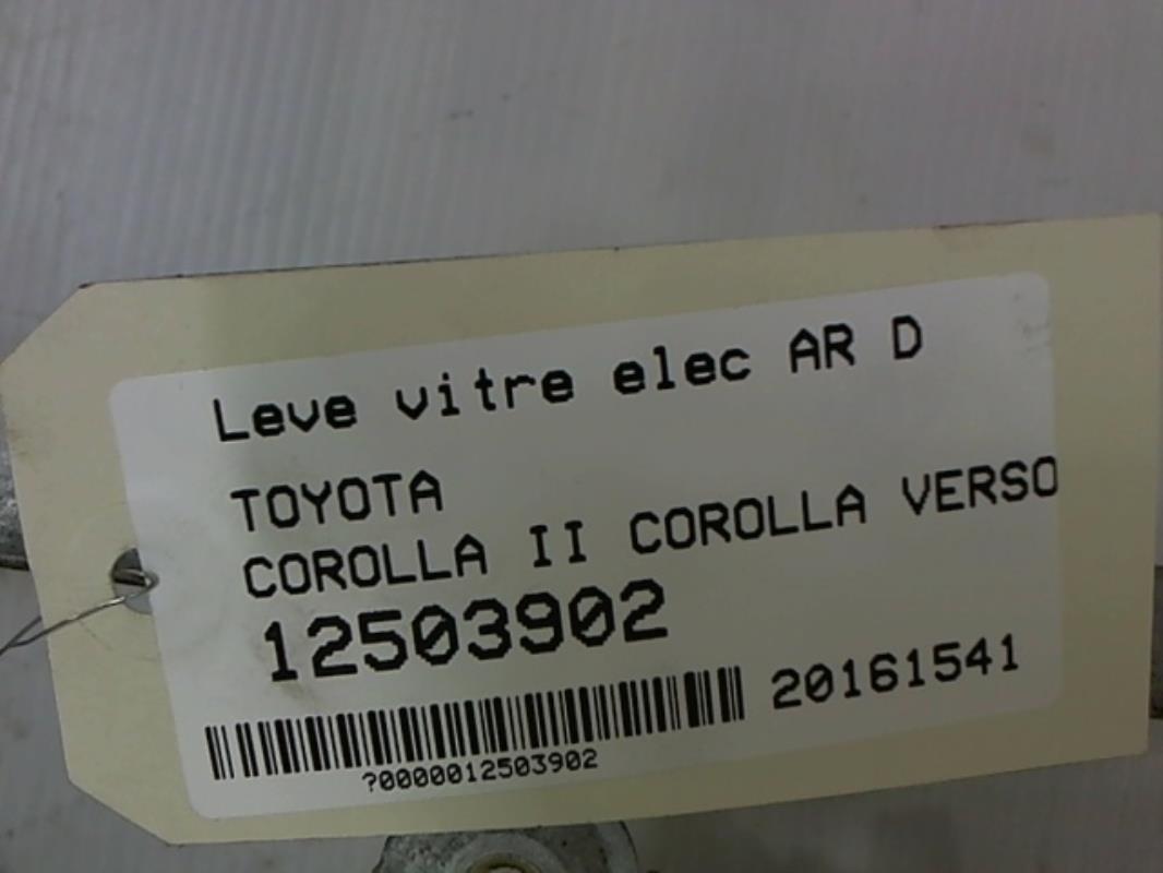 Image Leve vitre electrique arriere droit - TOYOTA COROLLA VERSO 2