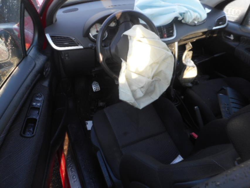 Cintura di sicurezza posteriore destra PEUGEOT 207 PHASE 1 Diésel - 1