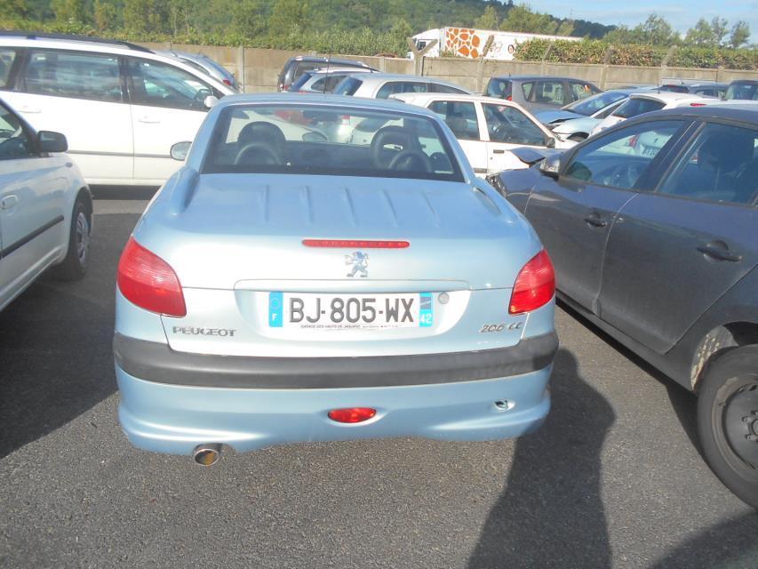 Cintura di sicurezza posteriore destra PEUGEOT 206 PHASE 1 CABRIOLET Gasolina - 1