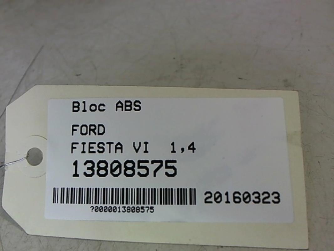 Bloc ABS Pour Ford Fiesta 6 Phase 1 - Pièce D'occasion, Réf. 1550294, Garantie 12 Mois