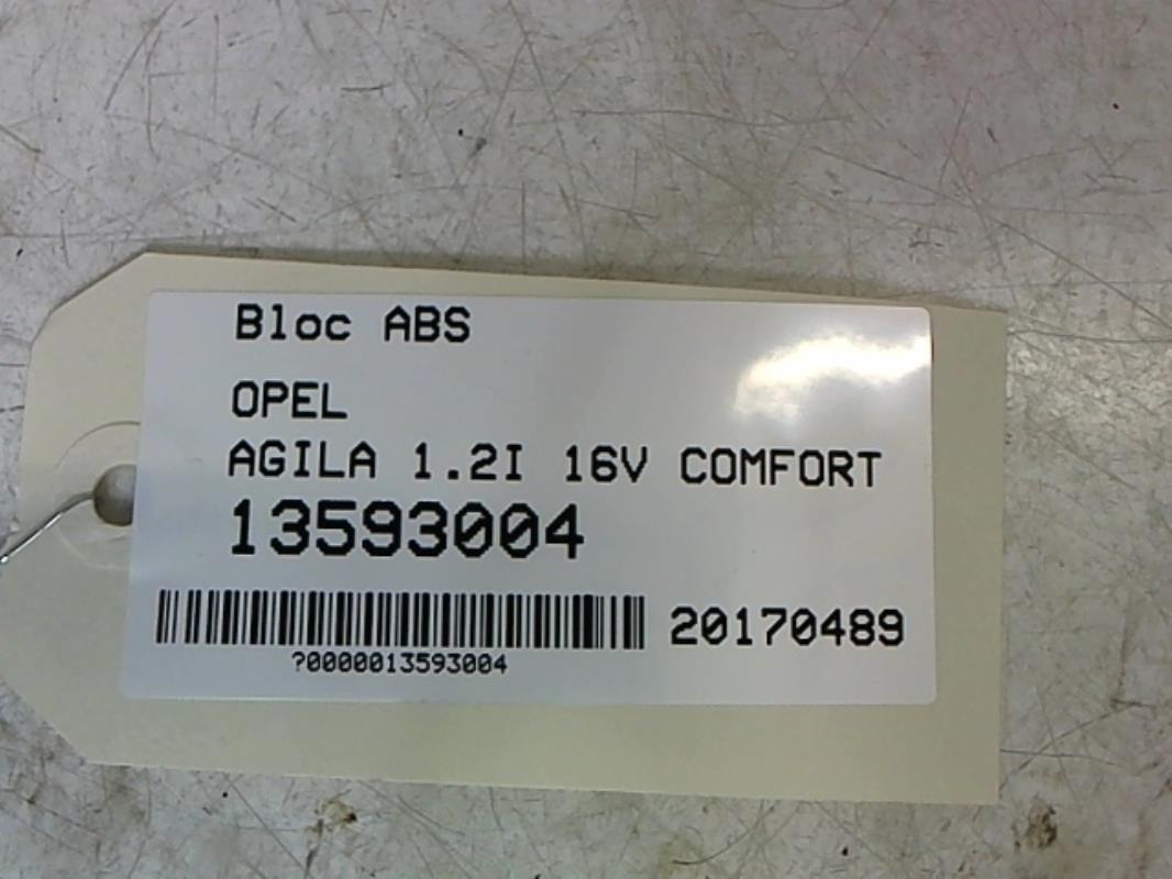 Image Bloc ABS (freins anti-blocage) - OPEL AGILA A