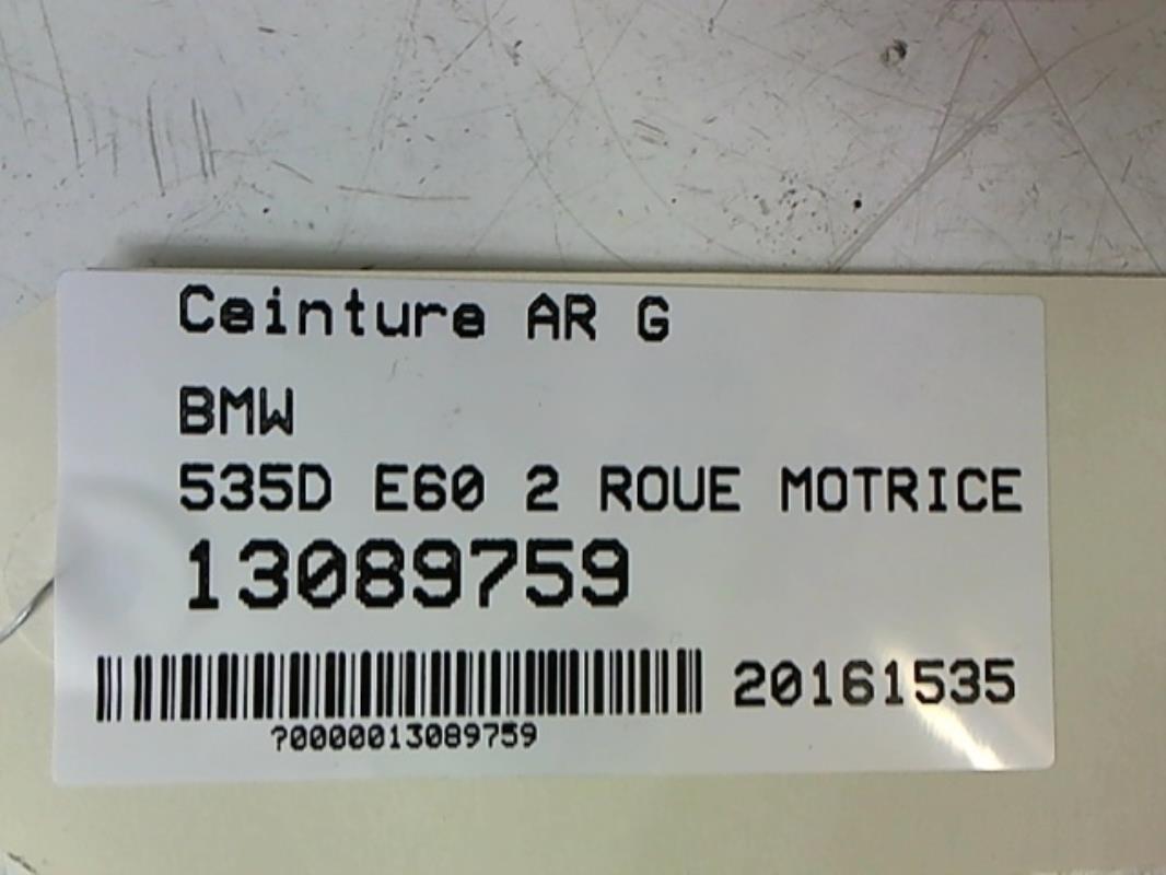 Image Ceinture arriere gauche - BMW 535D