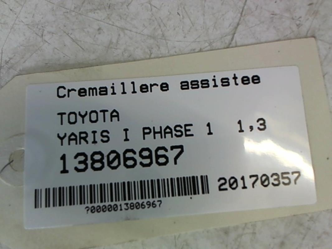 Cremagliera servosterzo TOYOTA YARIS 1 PHASE 1 Gasolina - 1