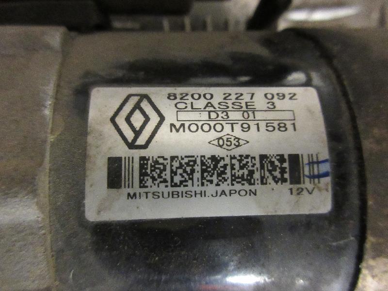 Demarreur RENAULT MEGANE 2 PHASE 1 Diesel - 1