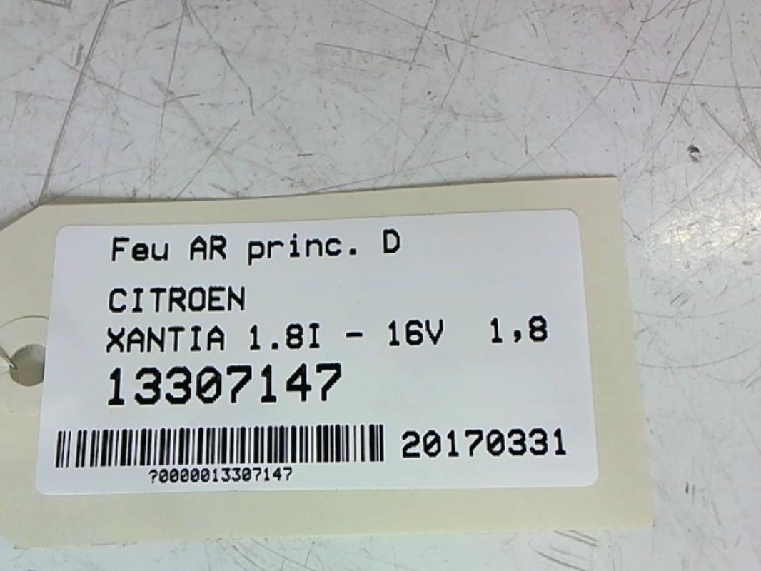 Fanale posteriore principale destro (luci) CITROEN XANTIA PHASE 1 Gasolina - 1