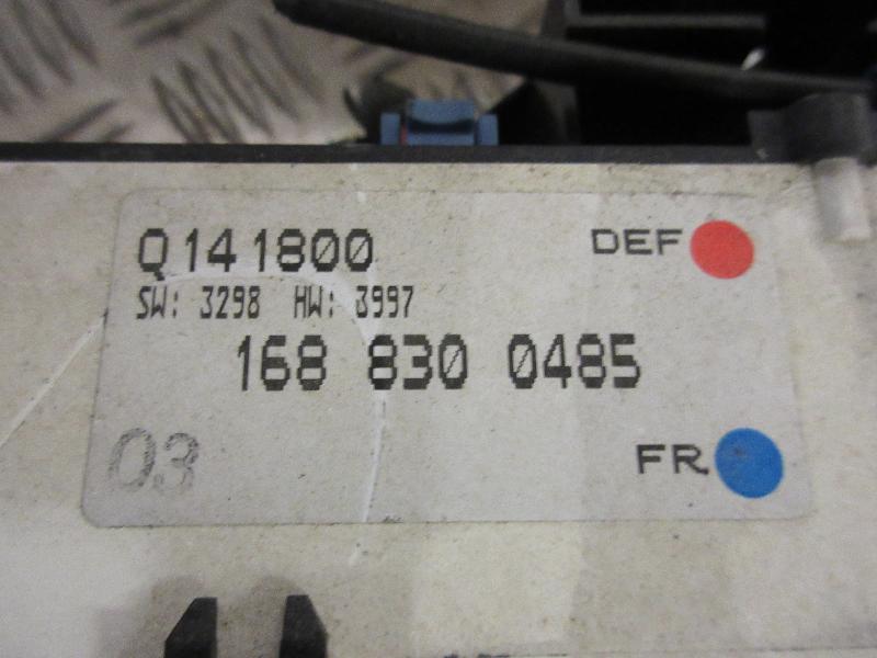 Commande chauffage MERCEDES CLASSE A 168 PHASE 1 Diesel - 1