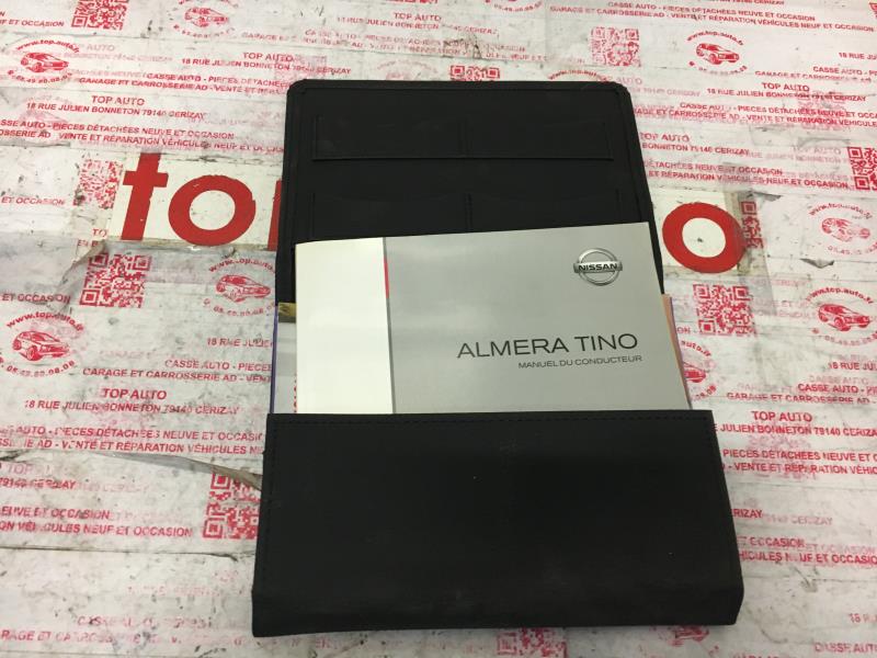Manuale di istruzioni NISSAN ALMERA TINO PHASE 2 Diésel - 1