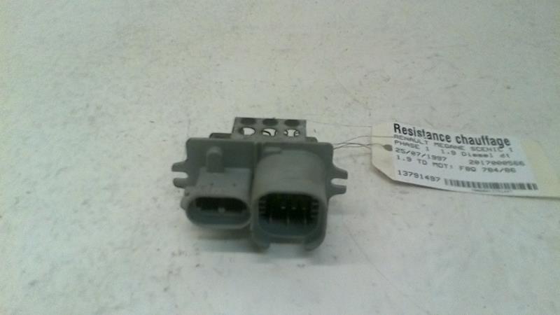 Resistance chauffage RENAULT SCENIC 1 PHASE 1 Diesel - 1