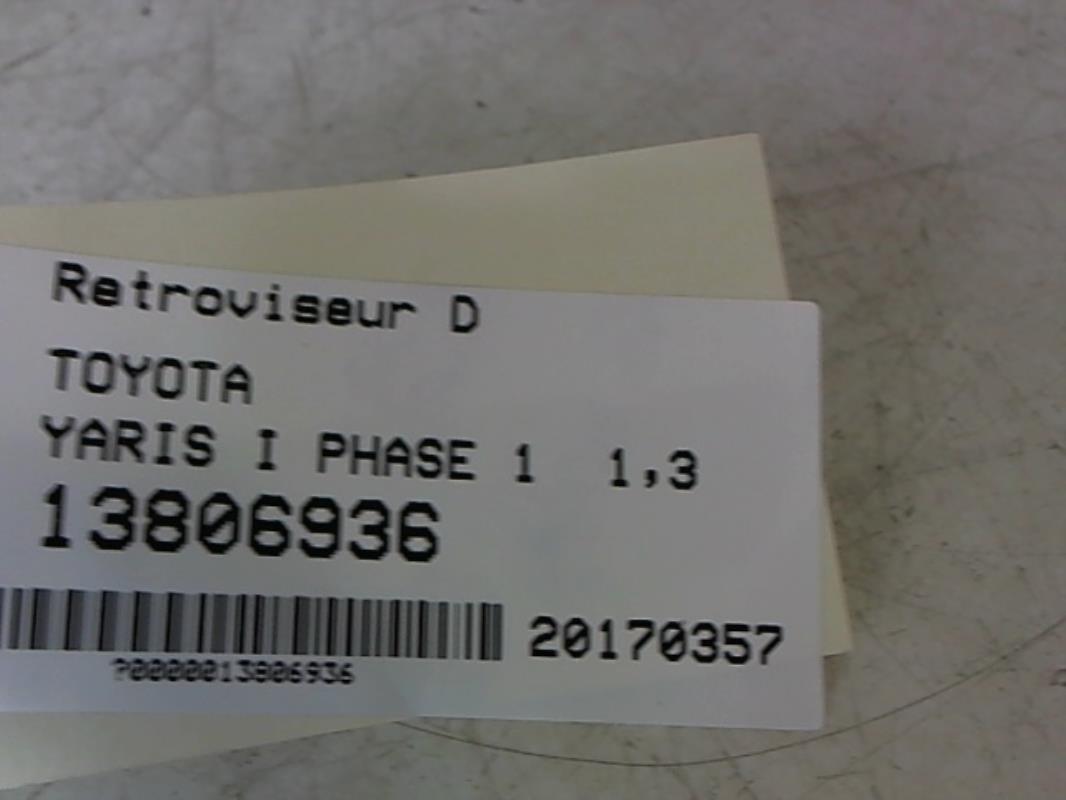 Specchietto retrovisore destro TOYOTA YARIS 1 PHASE 1 Gasolina - 1