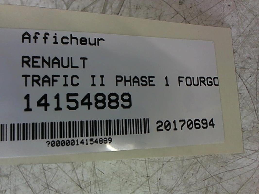 Image Afficheur - RENAULT TRAFIC 2