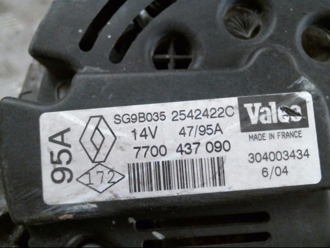 Alternatore RENAULT KANGOO 1 Gasolina - 1