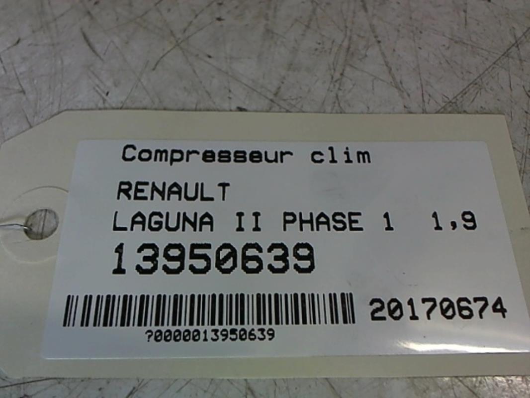 Image Compresseur clim - RENAULT LAGUNA 2