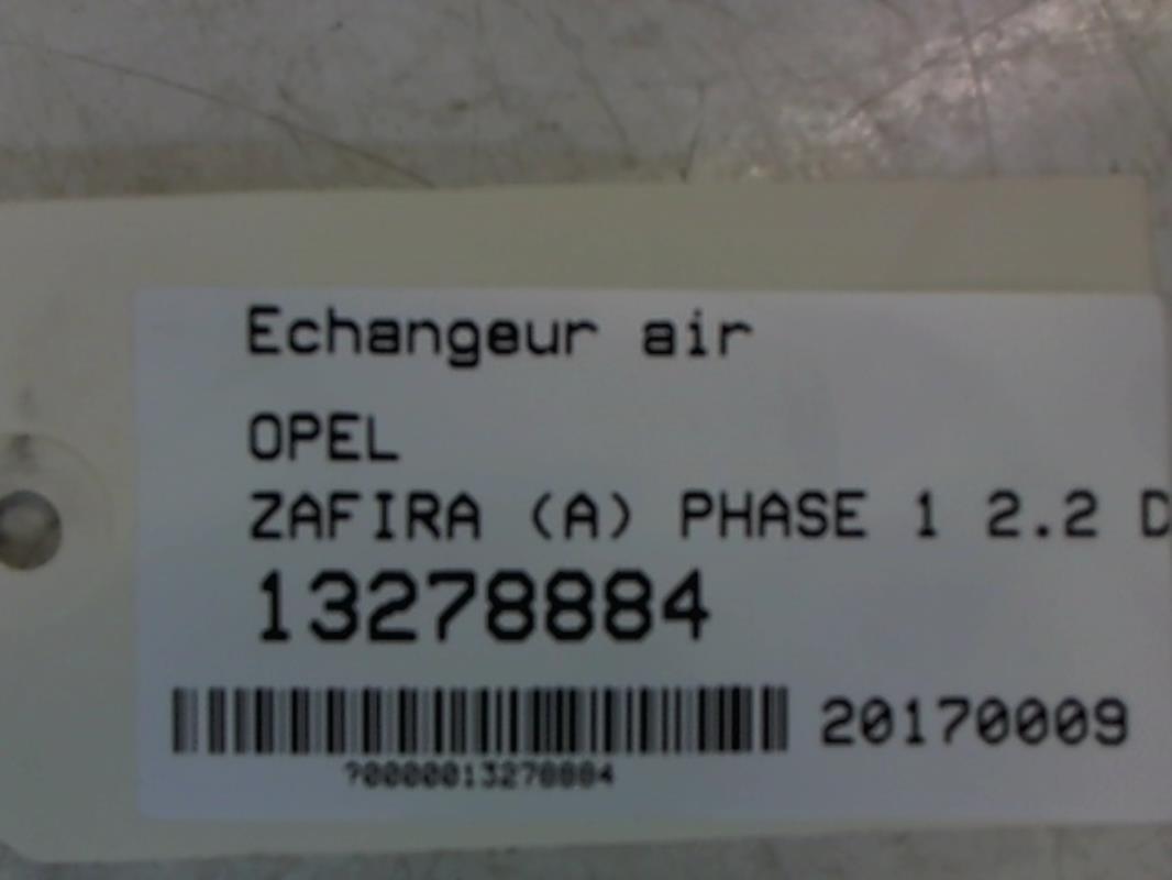 Scambiatore aria (Intercooler) OPEL ZAFIRA A PHASE 1 Diésel - 1