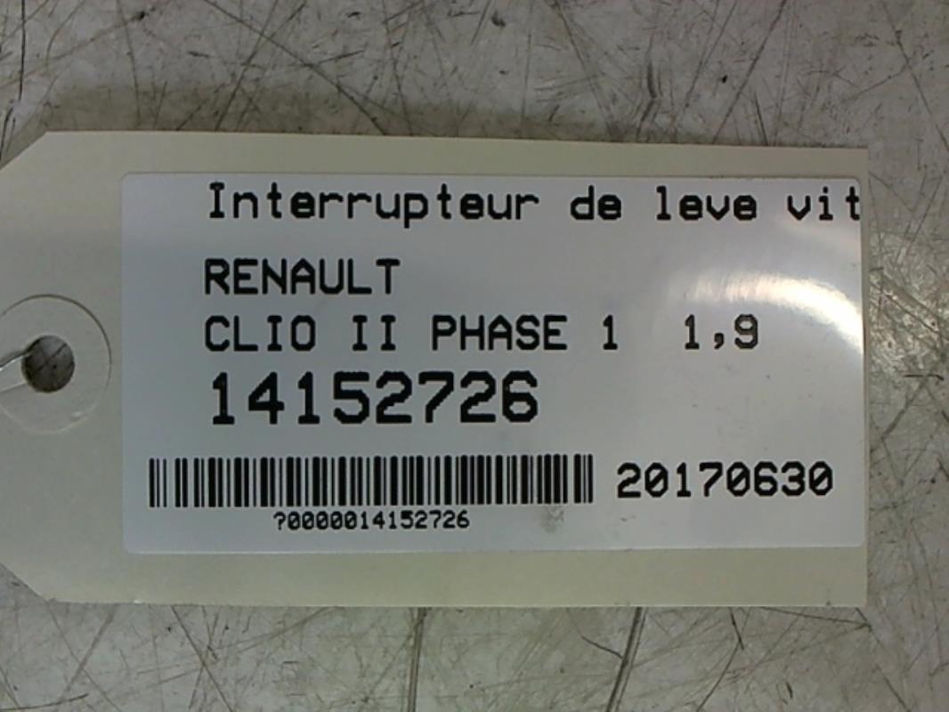 Image Interrupteur de leve vitre - RENAULT CLIO 2