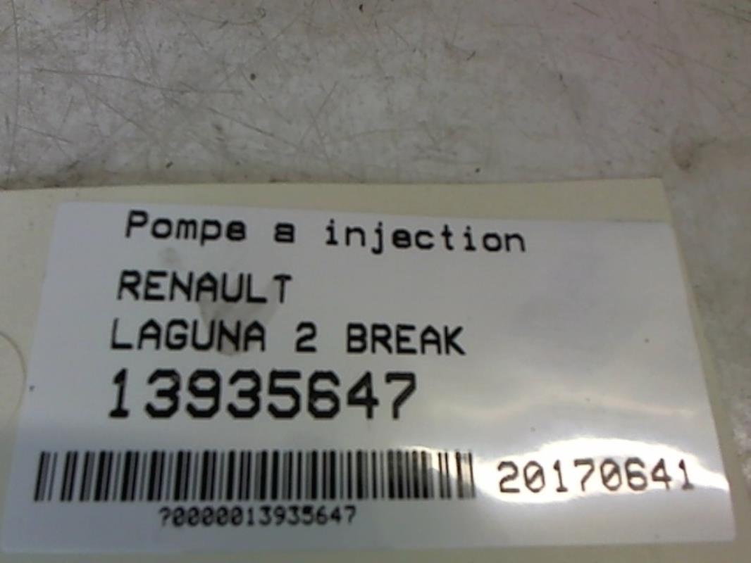 Image Pompe à injection - RENAULT LAGUNA 2