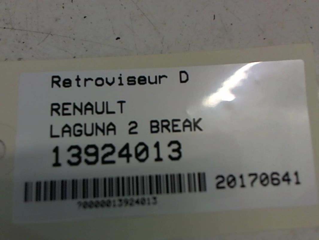 Retrovisor derecho RENAULT LAGUNA 2 PHASE 1 BREAK Diésel - 1