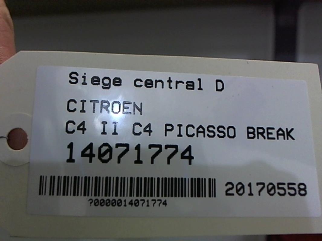 Image Siege central droit - CITROEN C4