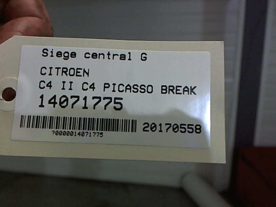 Image Siege central gauche - CITROEN C4