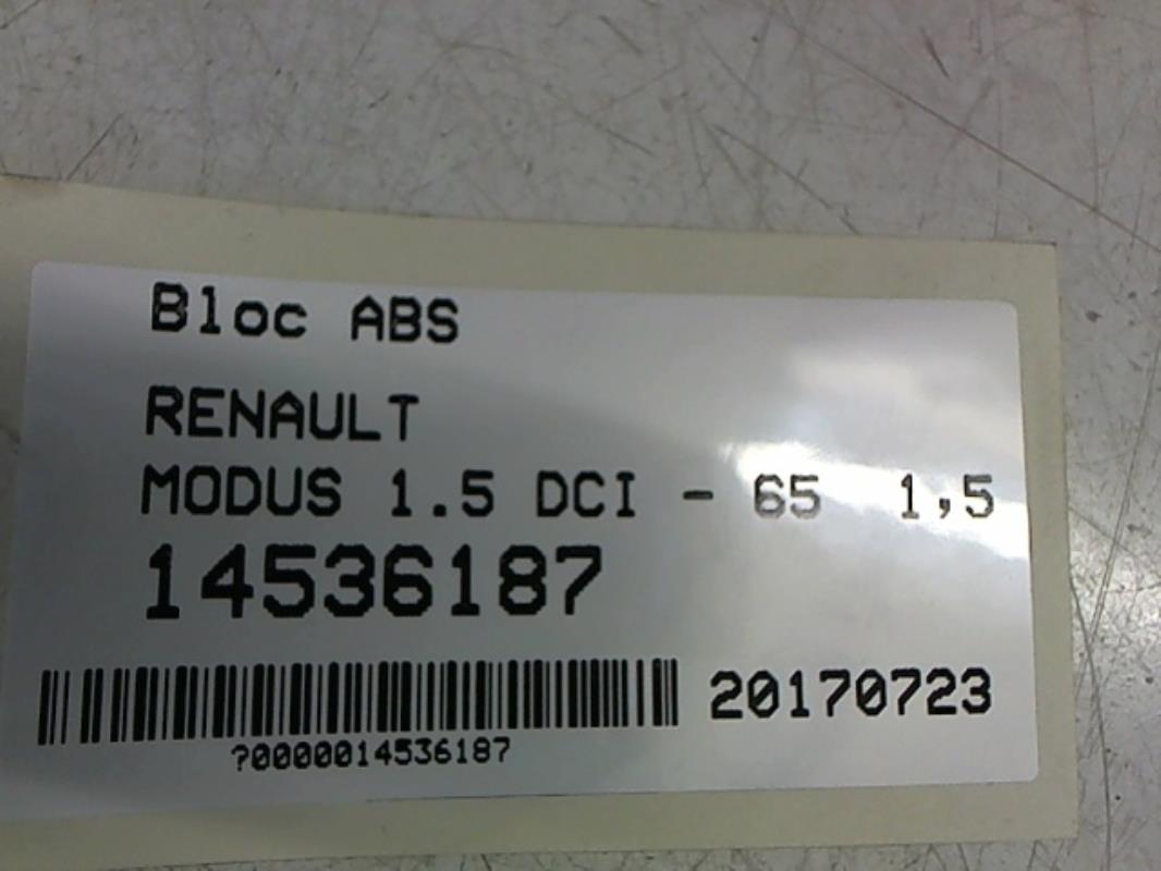 Bloc ABS (freins anti-blocage) RENAULT MODUS PHASE 1 Diesel - 1