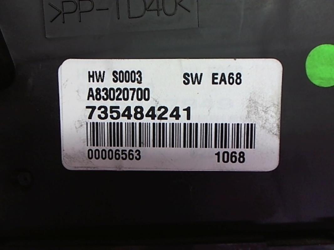 Image Commande chauffage - FIAT GRANDE PUNTO